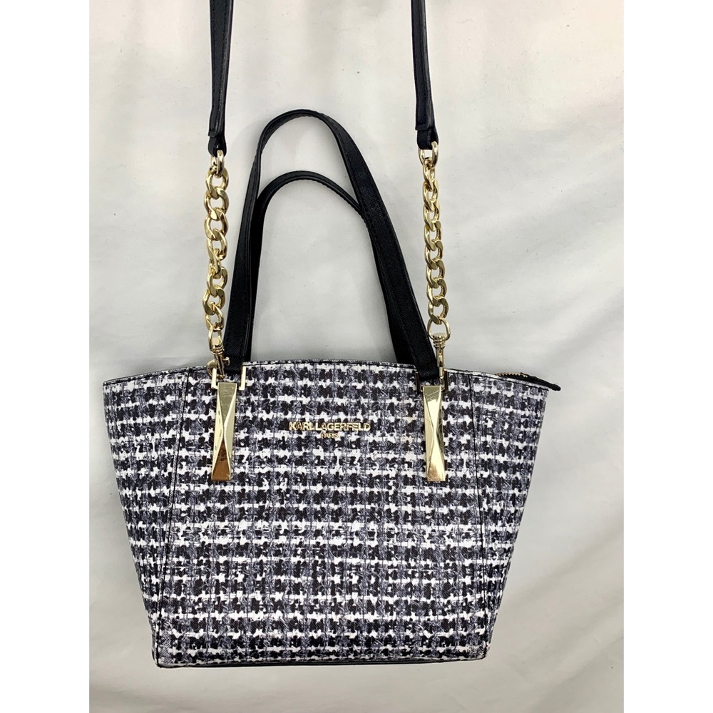 Karl Lagerfeld Suki Mini Leather Tote